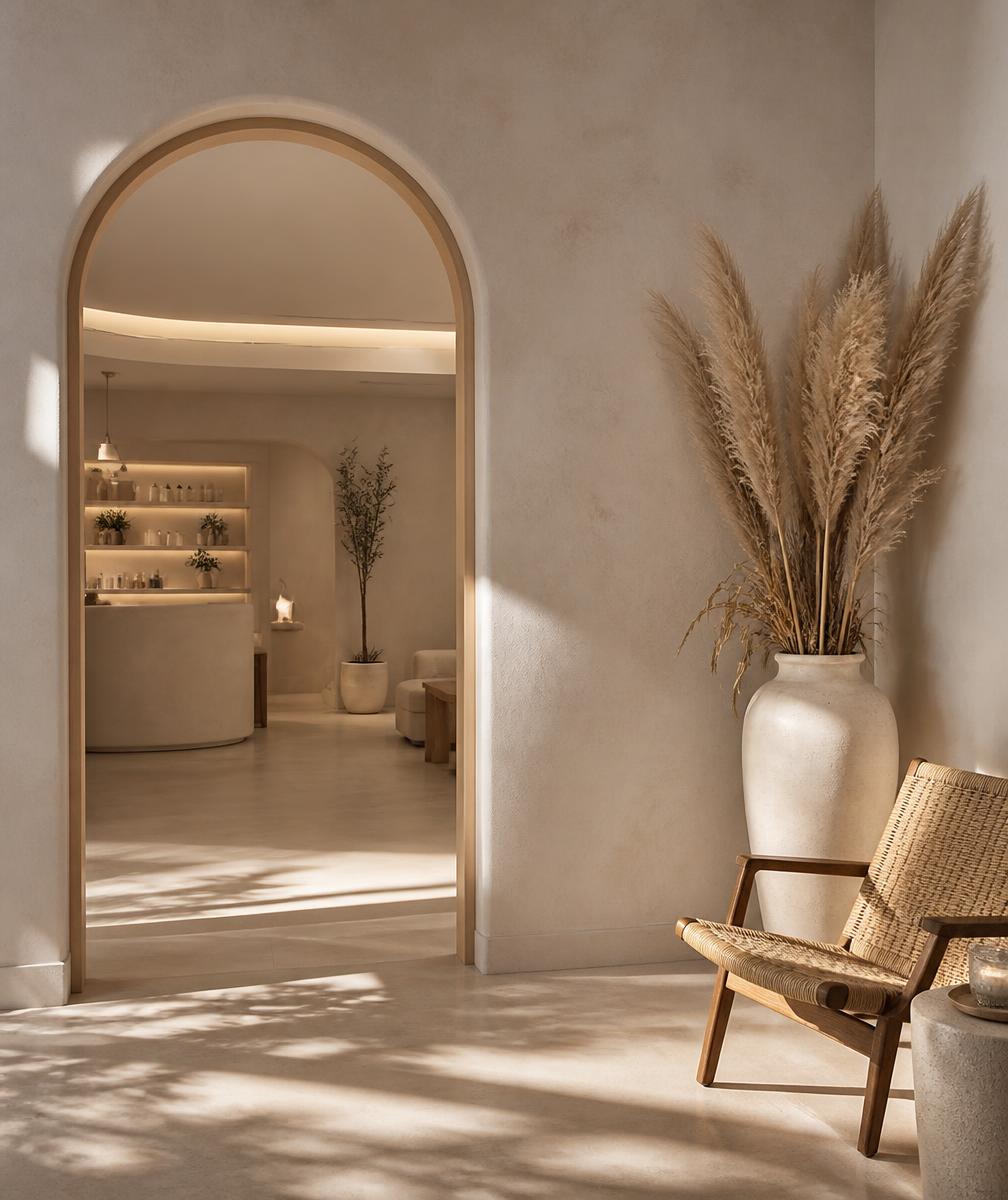 Ambiente acolhedor da Aurora Estética & SPA